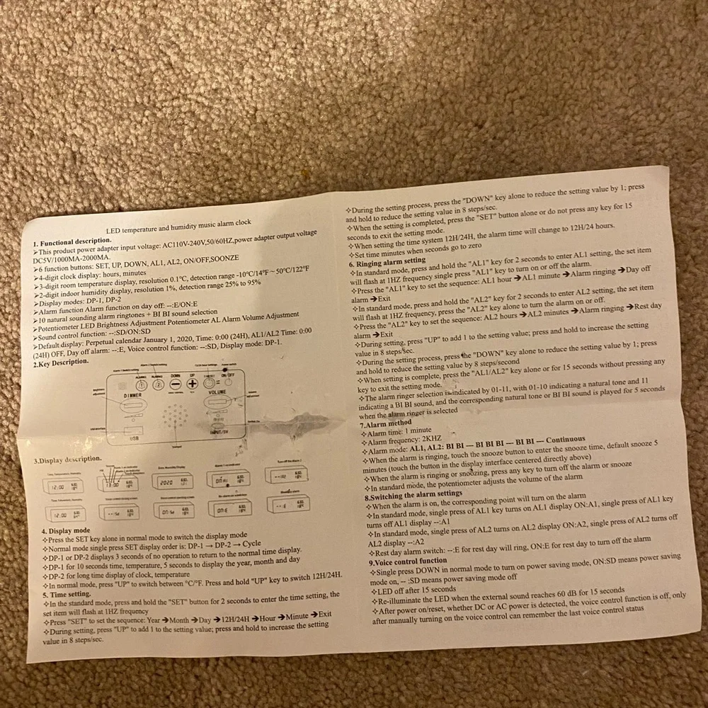 Amazon alarm clock! - Picture 4 of 6